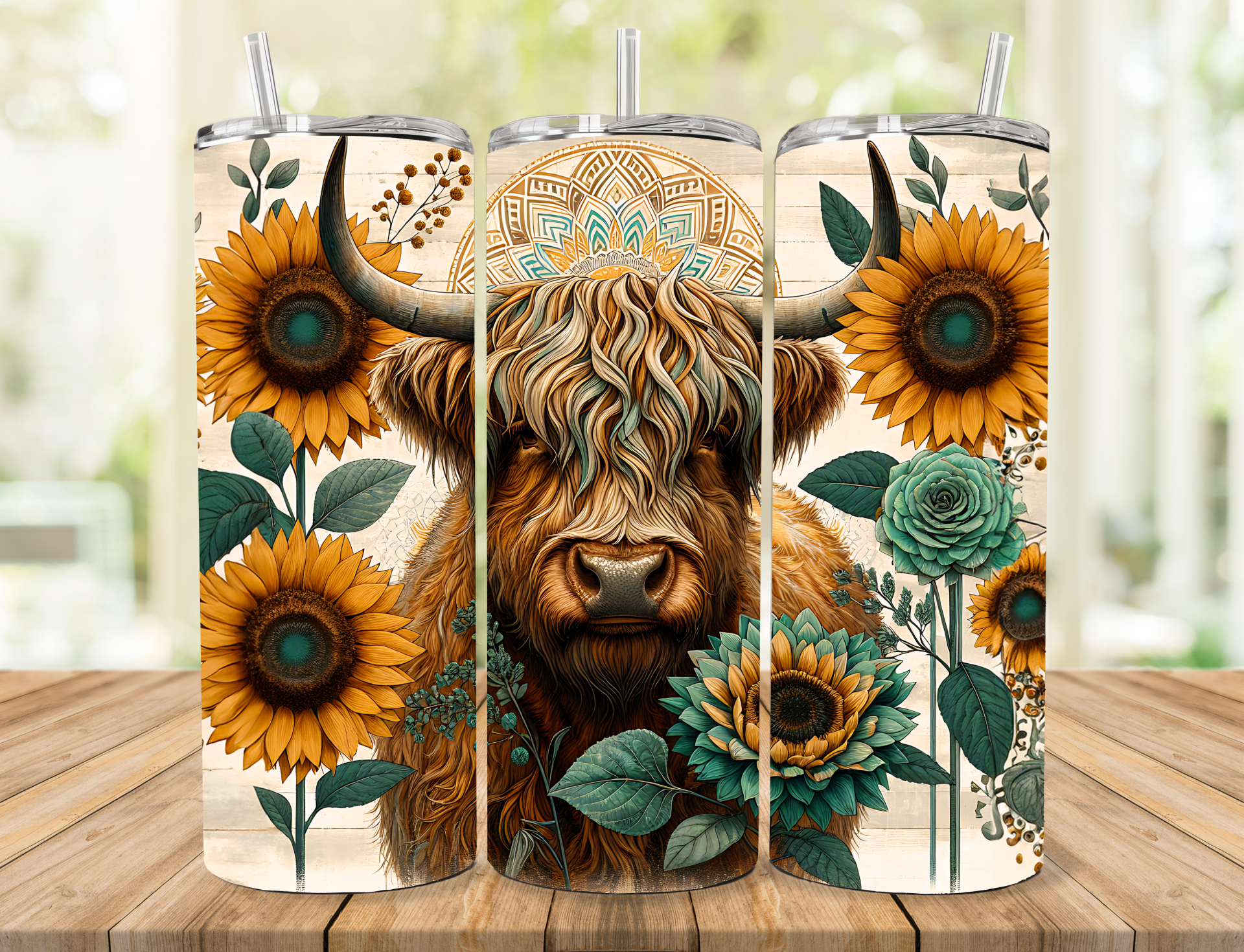 Highland Cow Tumbler