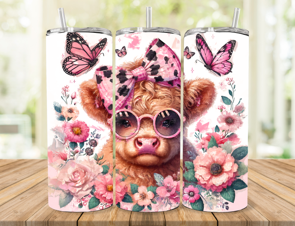 Highland Cow Tumbler