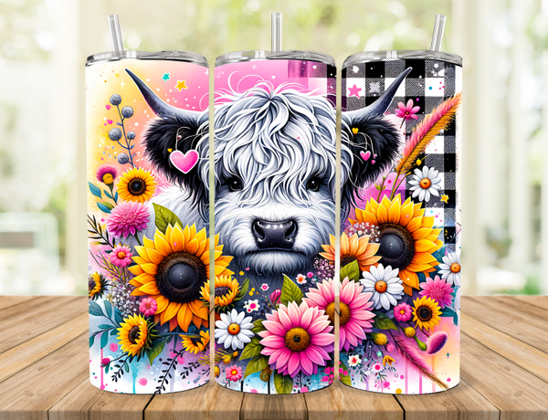 Highland Cow Tumbler