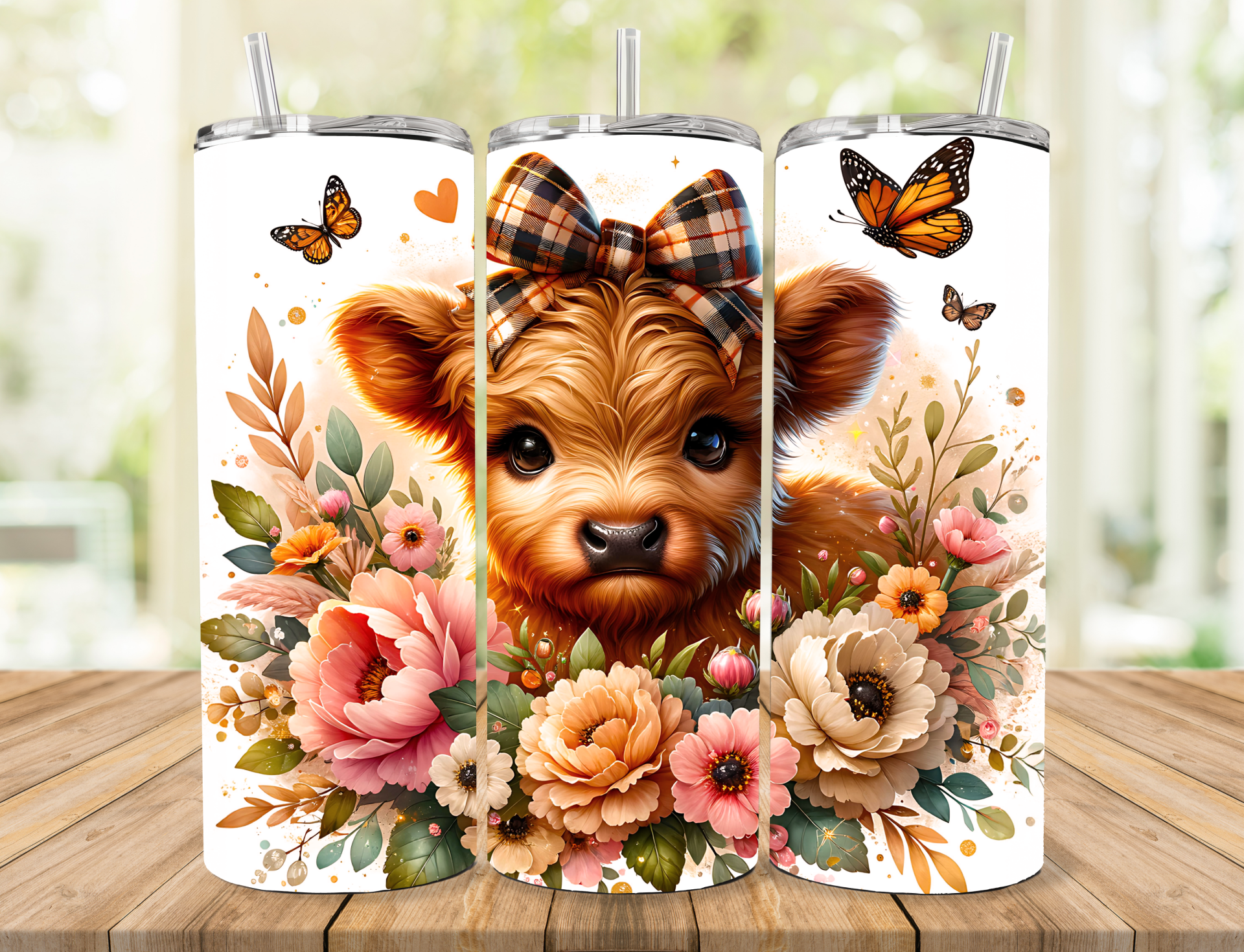 Highland Cow Tumbler