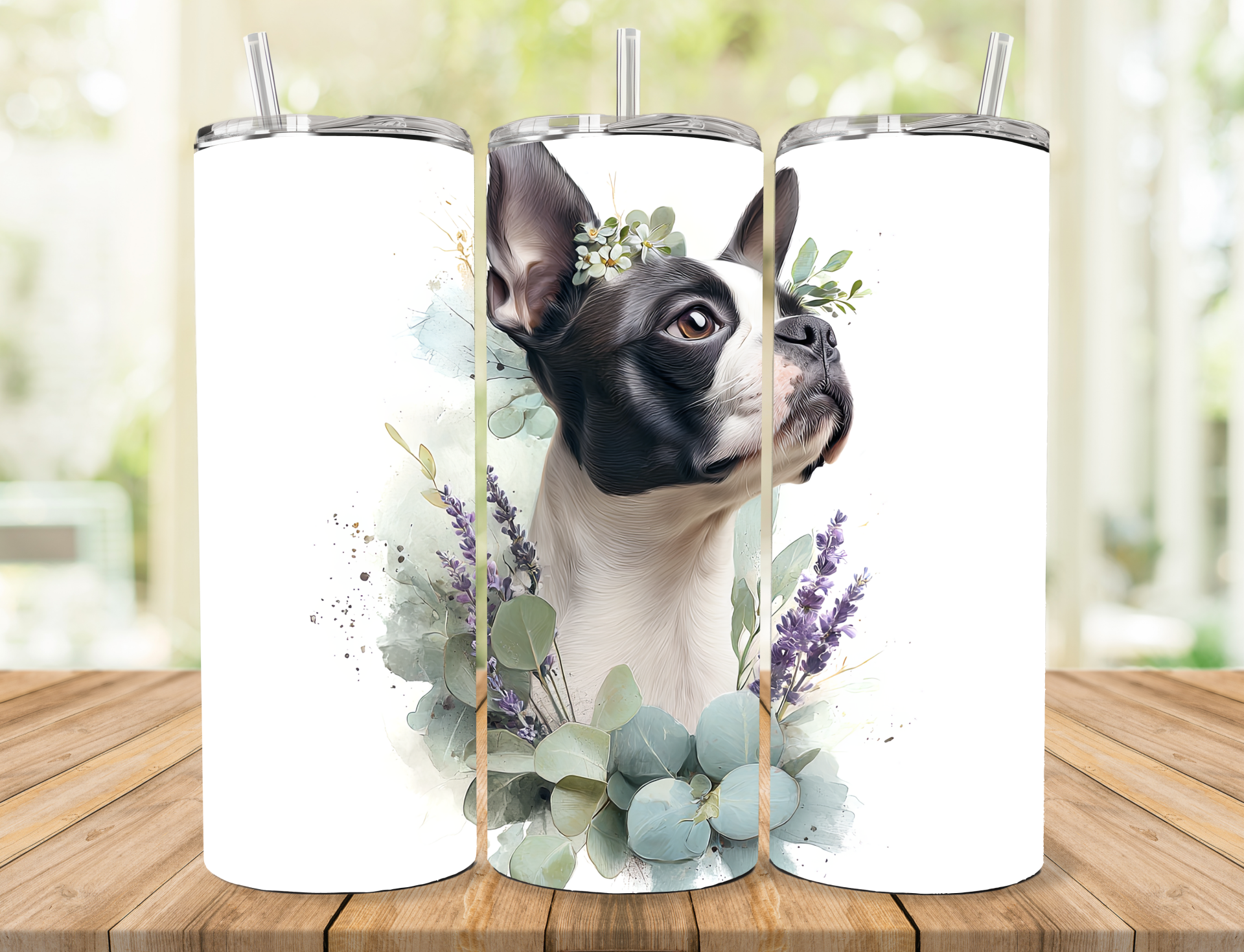 Boston Terrier Tumbler