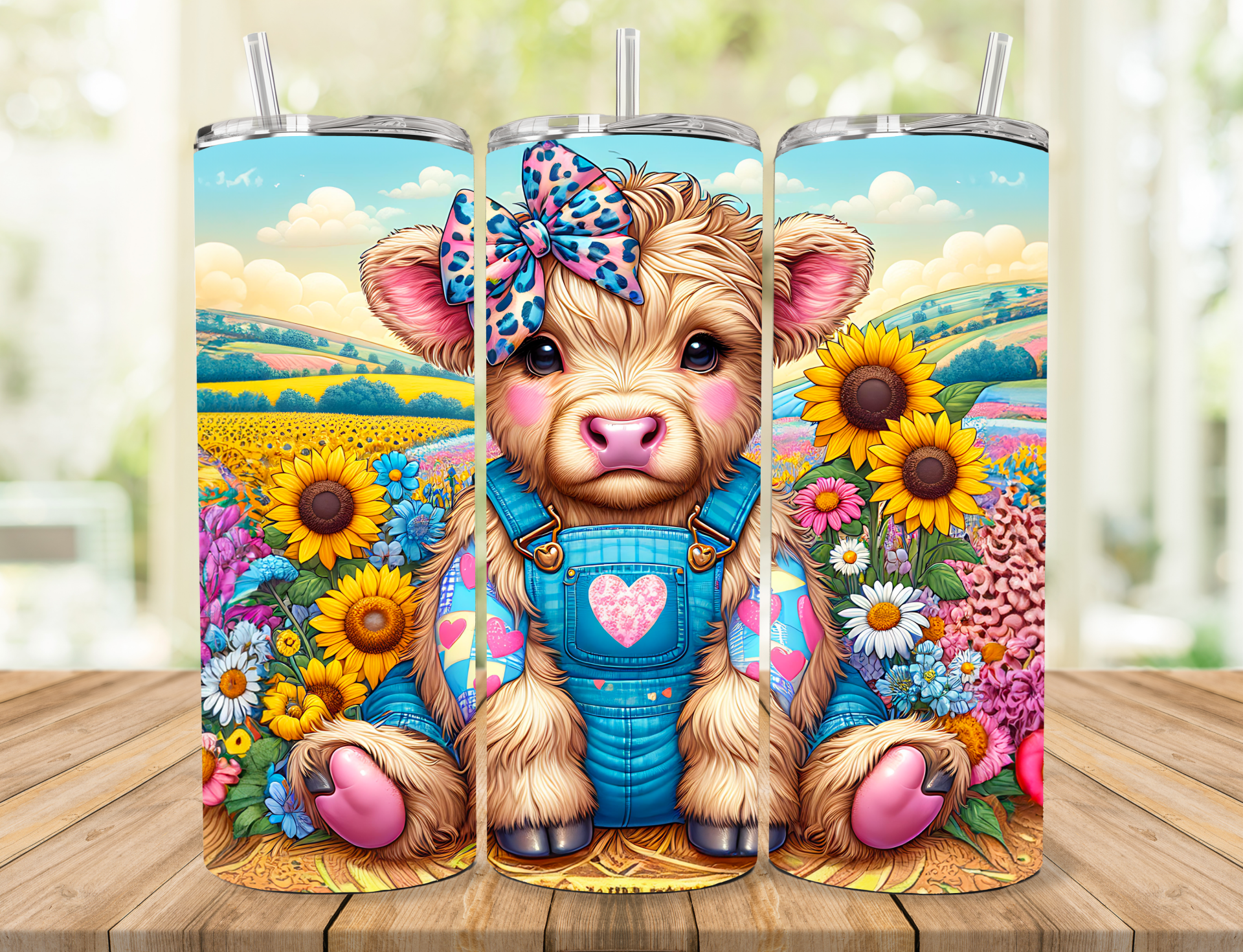 Highland Cow Tumbler