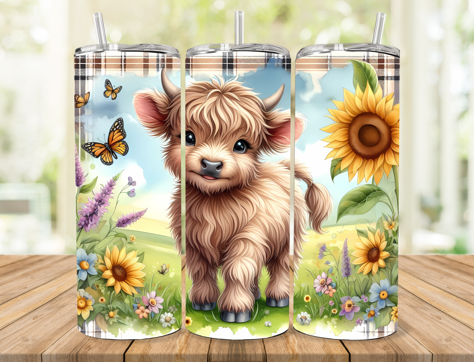 Highland Cow Tumbler