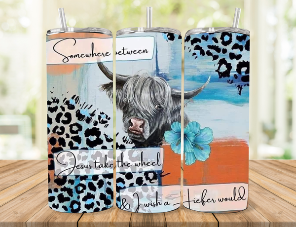 Highland Cow Tumbler