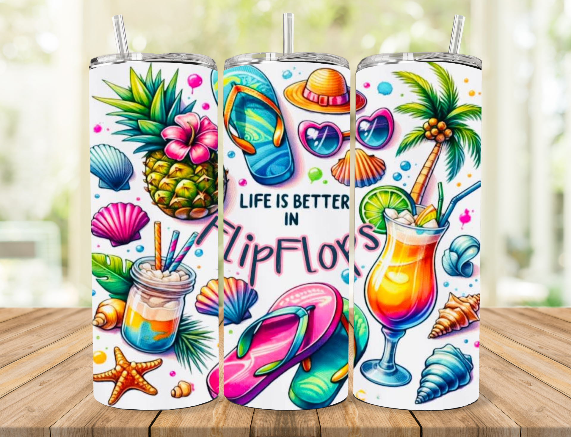 Flip Flop Tumbler