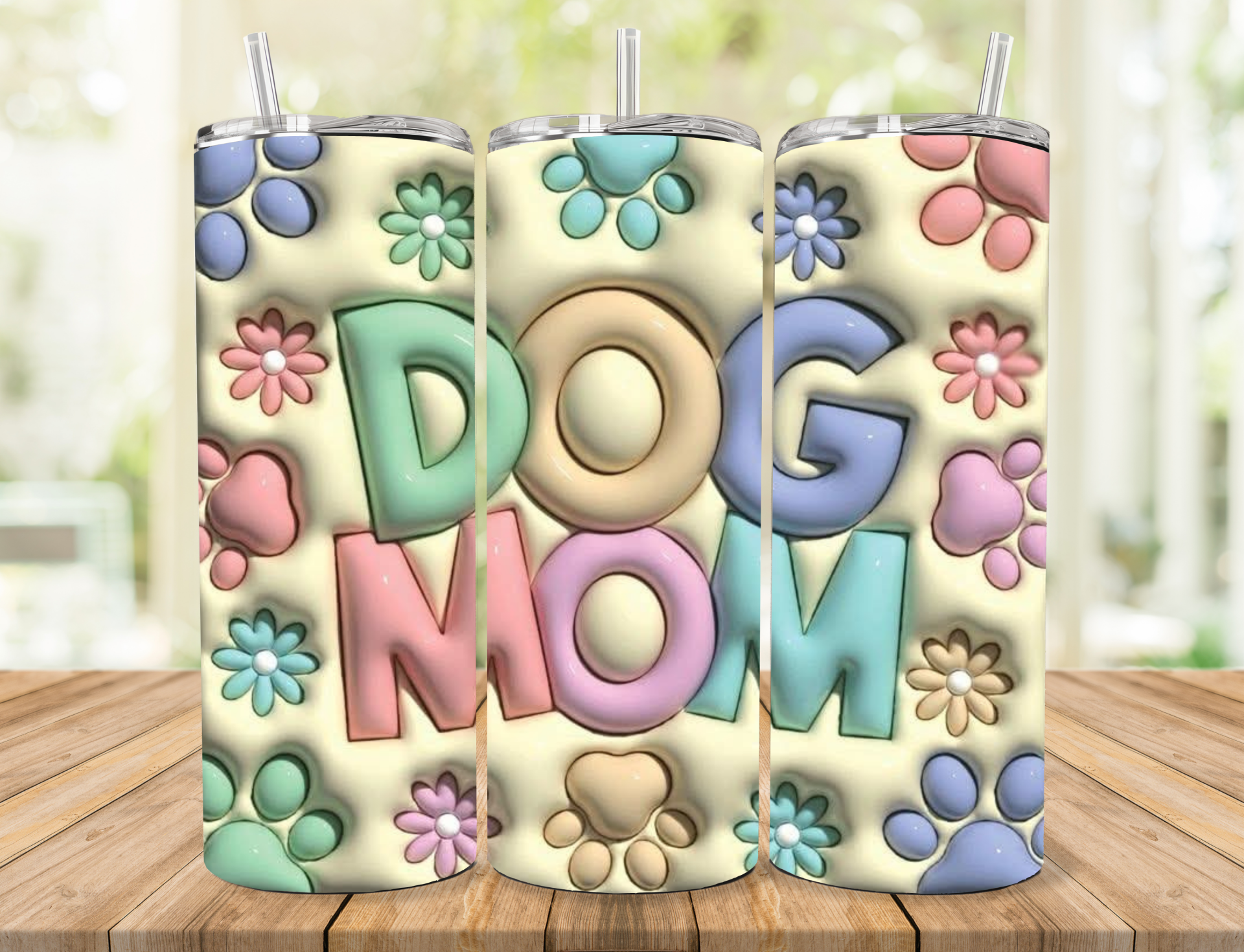 Dog Mom Tumbler