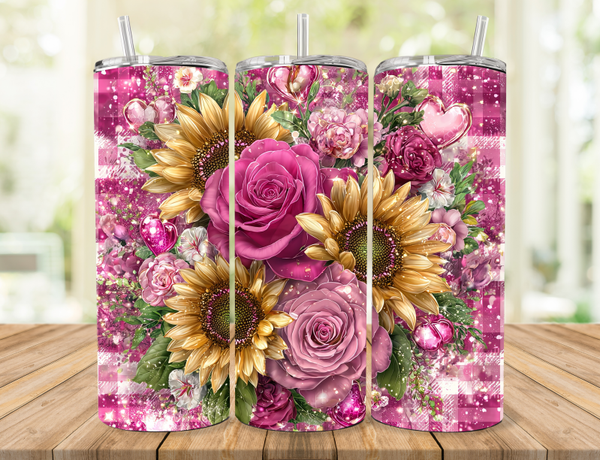 Floral Tumbler