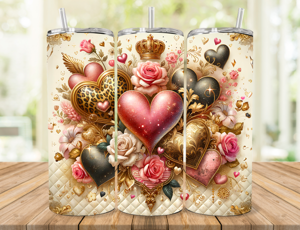 Hearts Tumbler