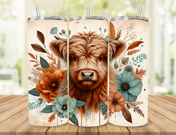 Highland Cow Tumbler