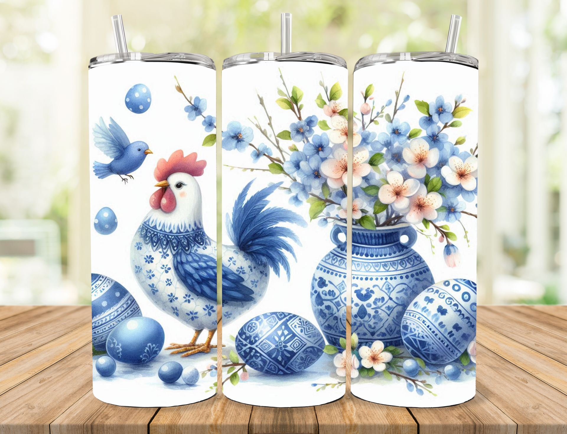 Easter Blue Tumbler