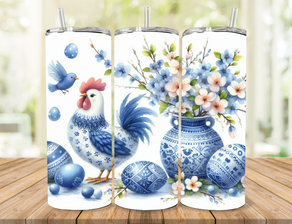 Easter Blue Tumbler