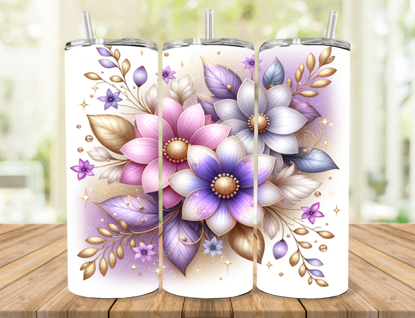 Floral Tumbler