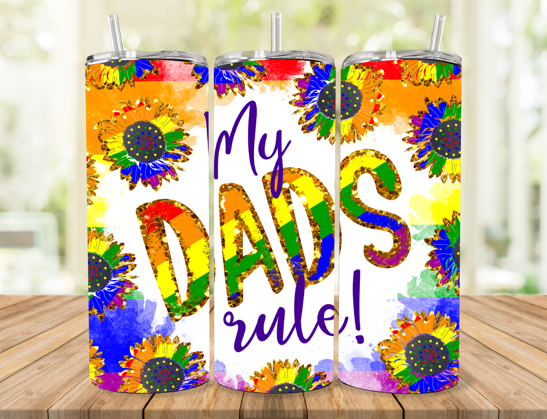 My Dads Rule Tumbler