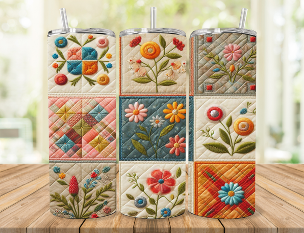 Patchwork Tumbler