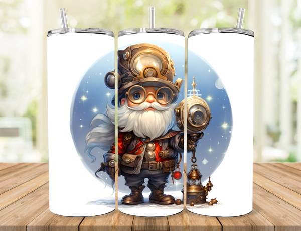 Steampunk Gnome Tumbler