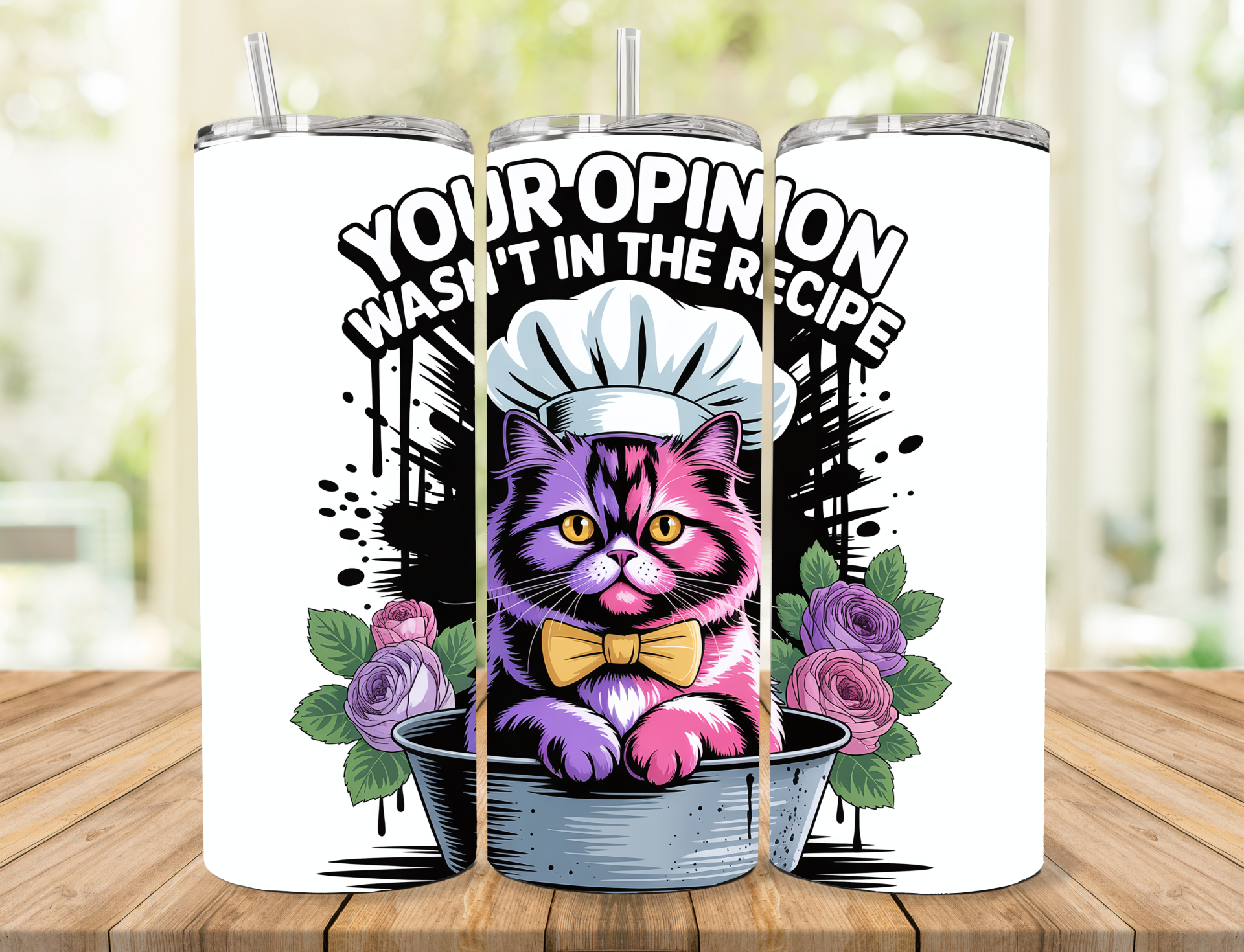 Humor Cat Tumbler