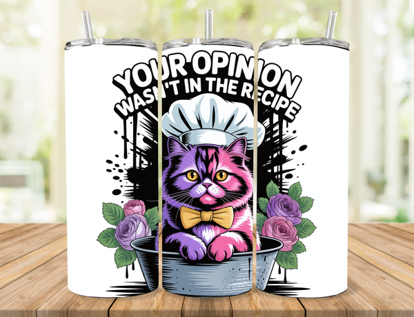 Humor Cat Tumbler