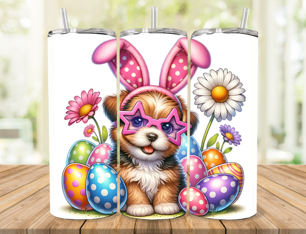 Bunny Puppy Tumbler