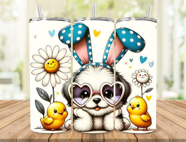 Bunny Puppy Tumbler