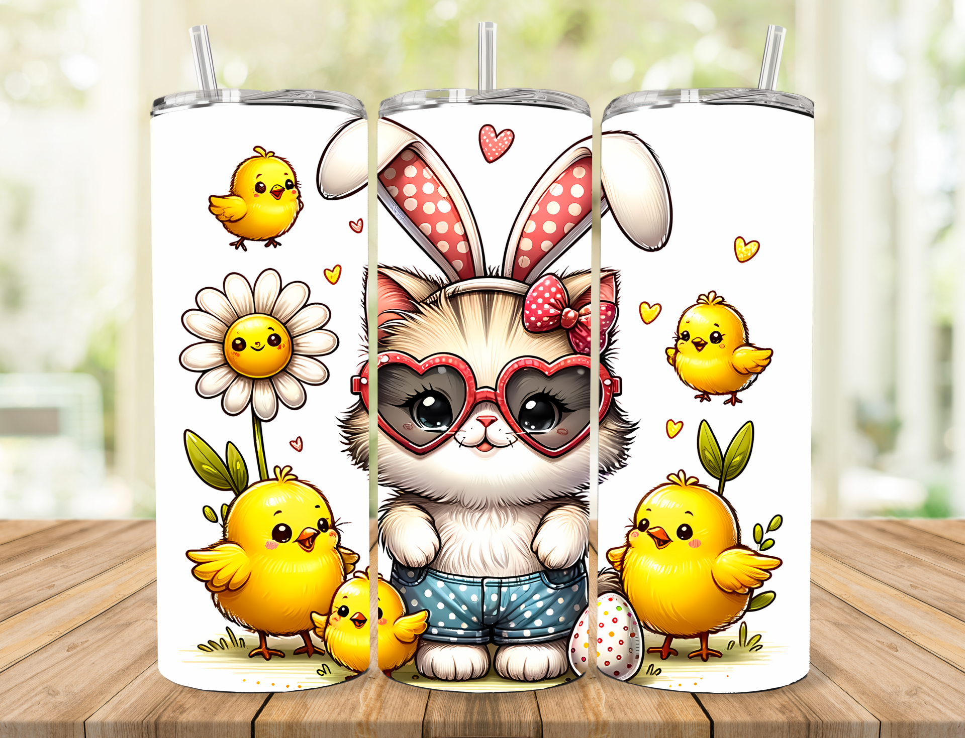 Bunny Kitten Tumbler