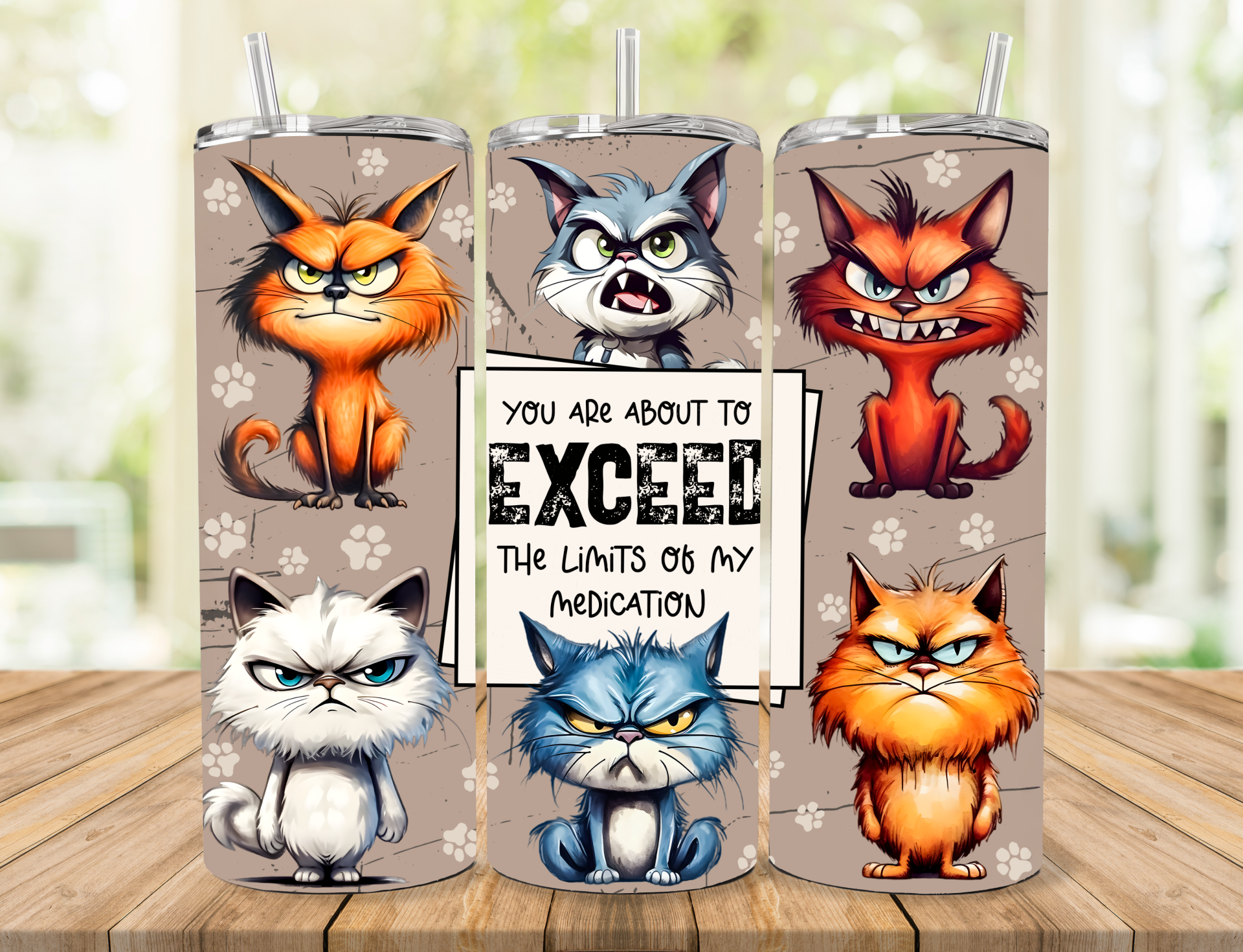 Grumpy Cat Tumbler