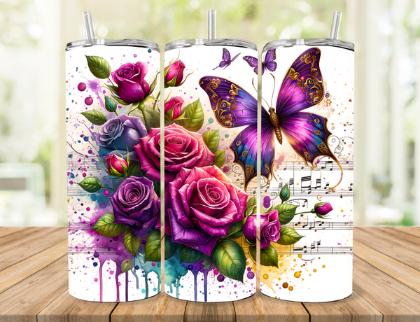 Butterfly Tumbler