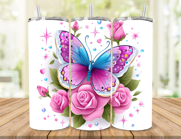 Butterfly Tumbler