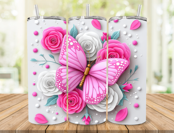 Butterfly Tumbler