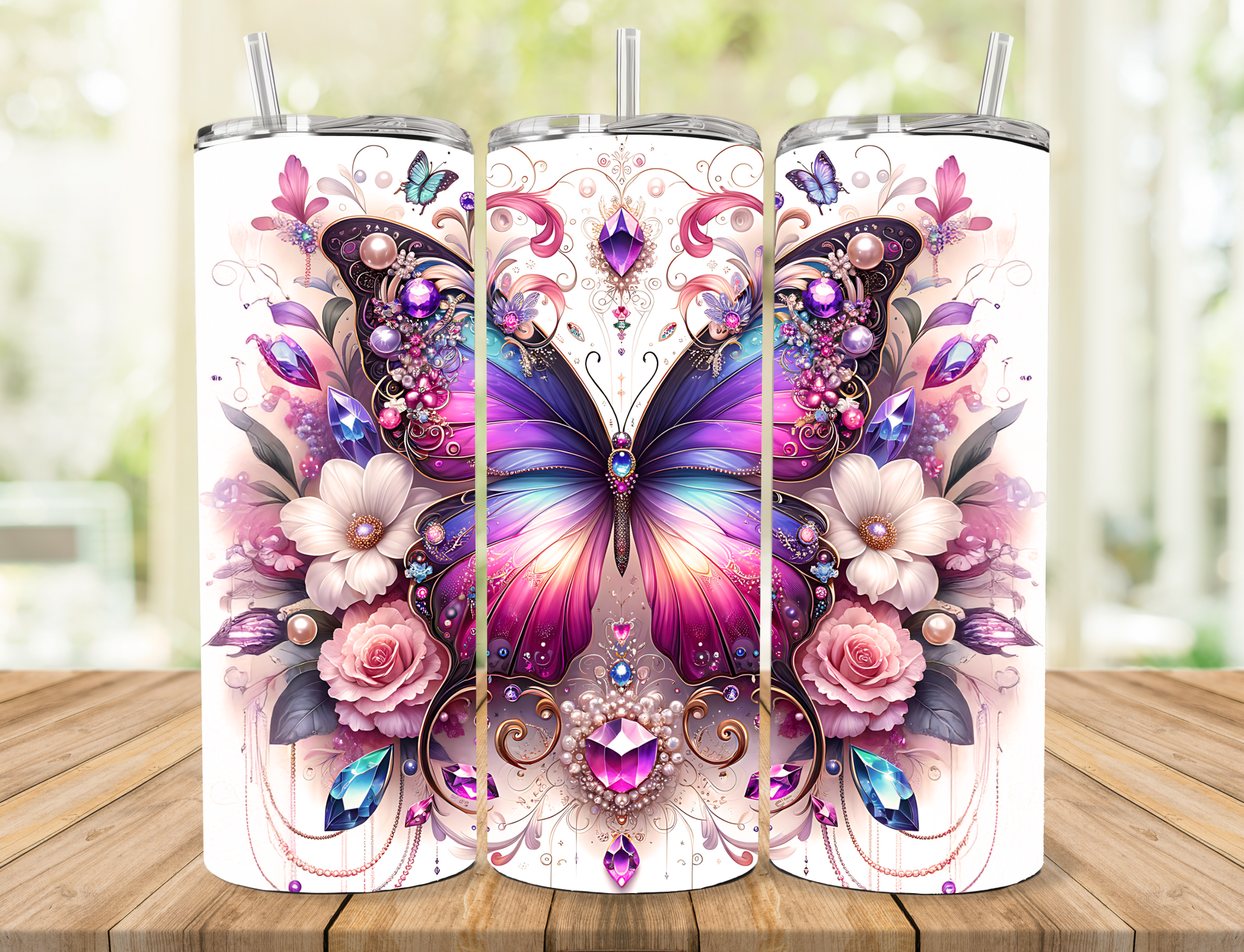Butterfly Tumbler