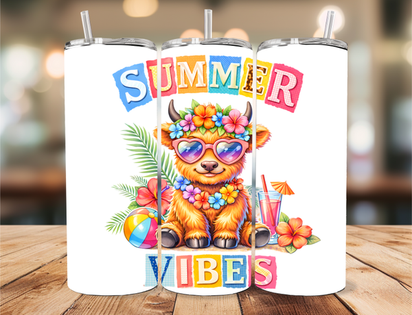 Summer Vibes Tumbler