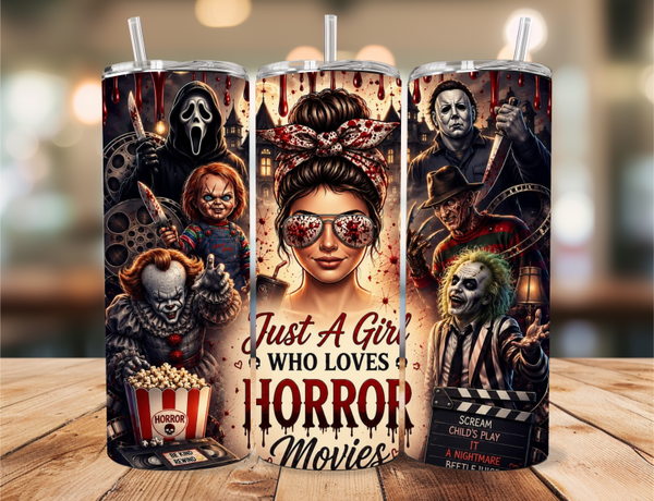 Just A Girl Tumbler