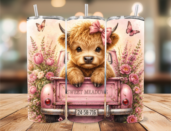 Highland Cow Tumbler