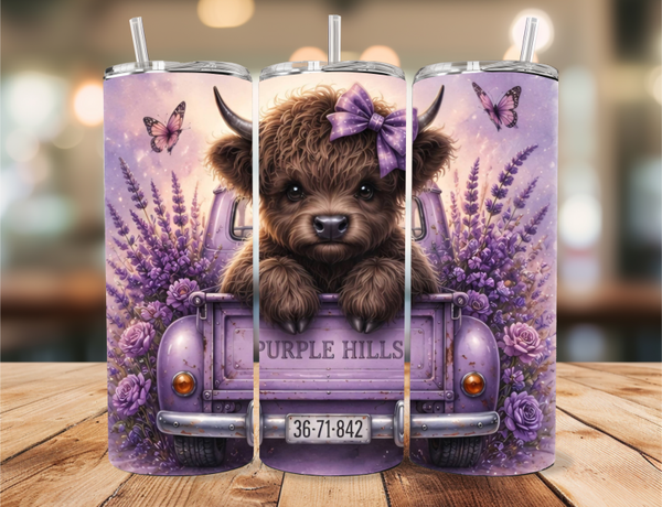 Highland Cow Tumbler
