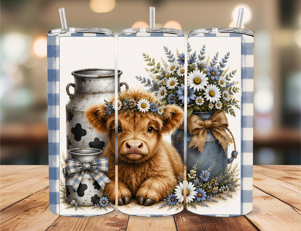 Highland Cow Tumbler