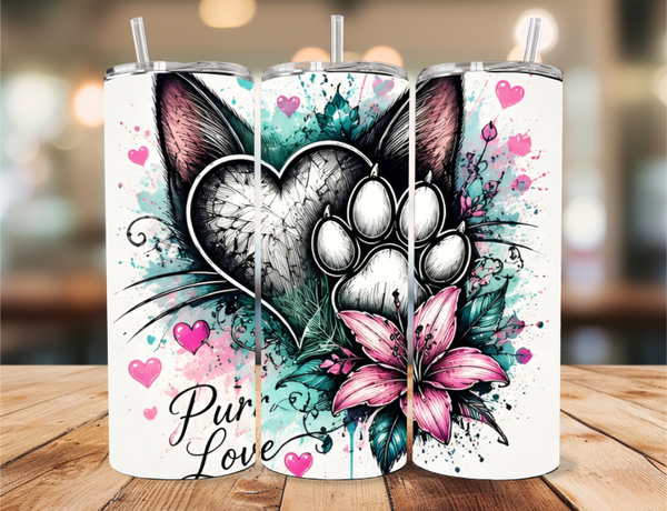 Cat Tumbler