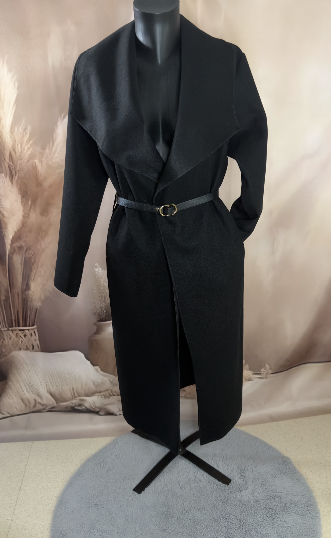 Manteau long - Trench avec ceinture mi saison