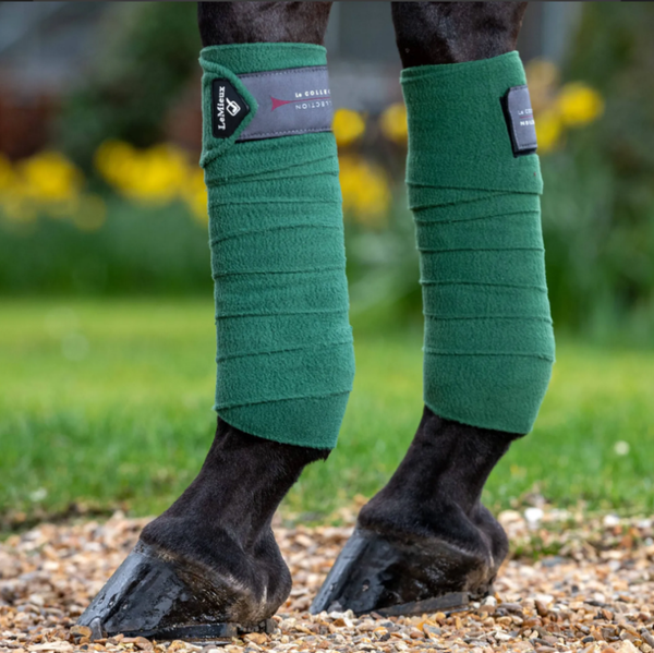 LeMieux - Luxury Polo Bandages Full Hunter Green