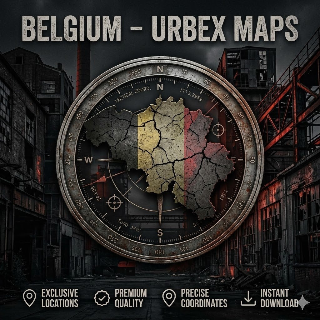 Belgium map 4.000+ locations