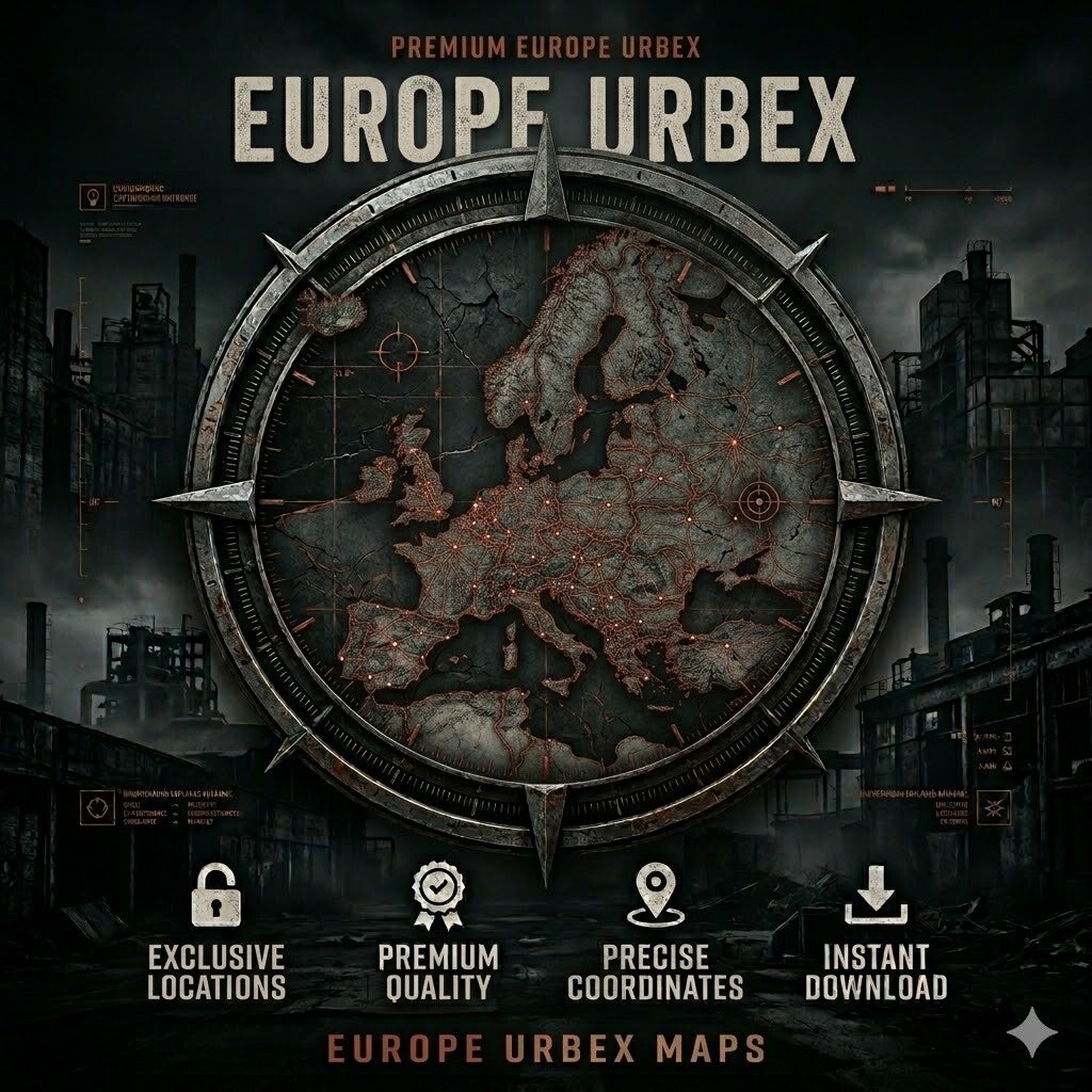 europe  premium map 90.000+ locations