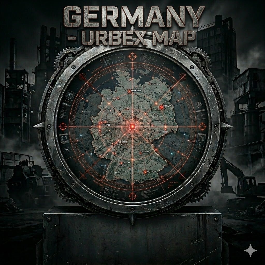 Germany map 10.000+ locations