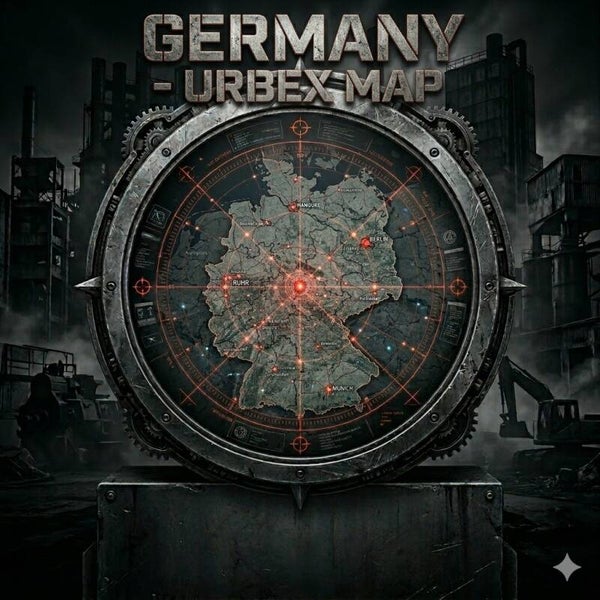Germany map 10.000+ locations