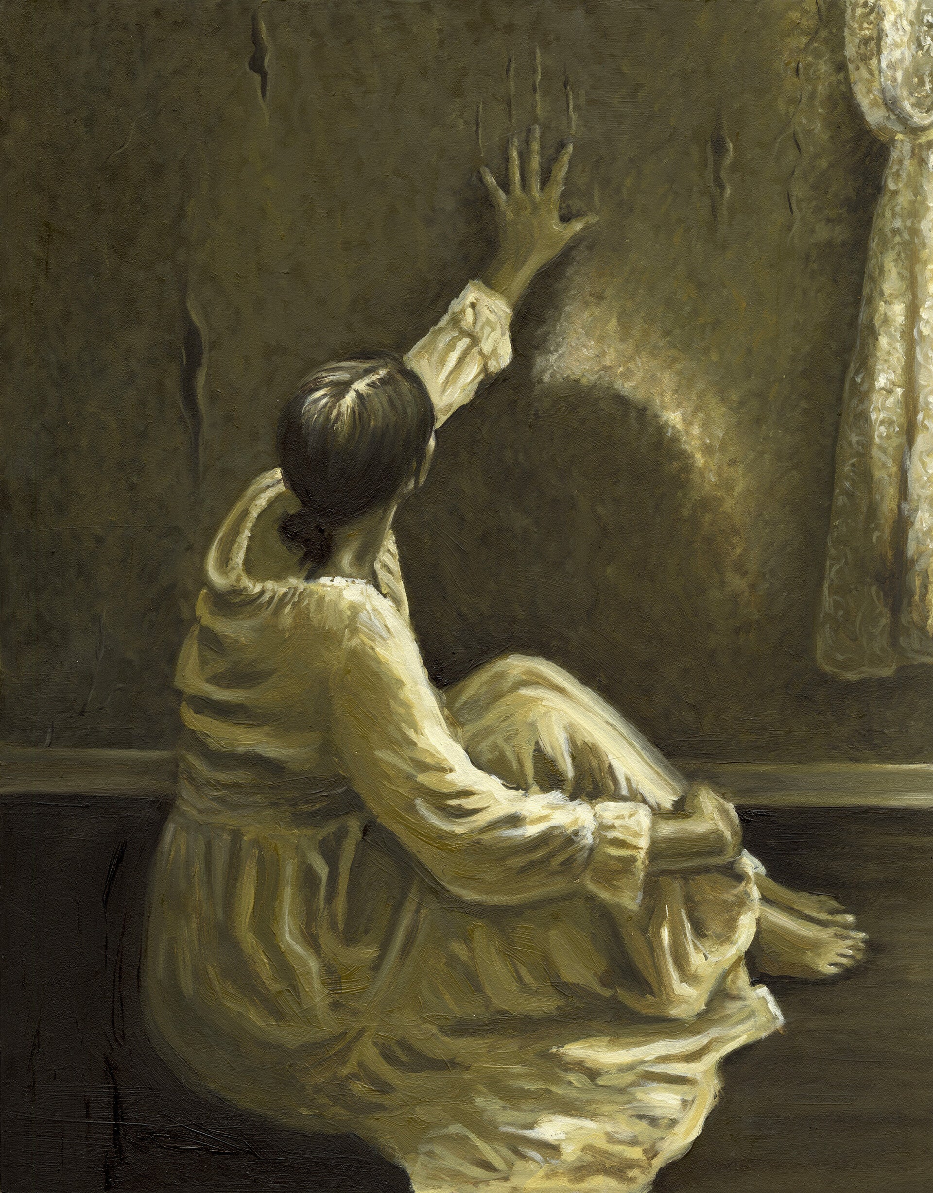 "The Yellow Wallpaper" original print