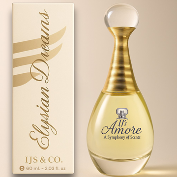 IJ's Amore, Elysian Dreams - A Symphony of Scents Collection, For Her, Spray, ID16 60 ML. - Fl. oz. 2.03