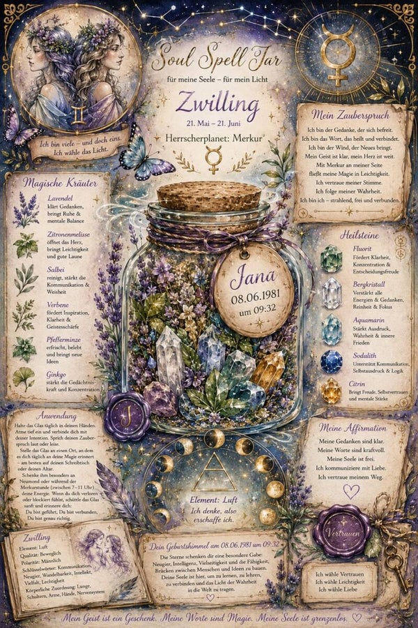 Astro Spell Jar Premium
