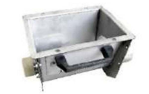 Cajetin simple INOX FA125 con eje