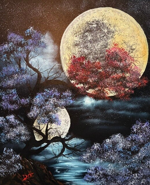 Cherry Blossom Fantasy 16x20" Canvas