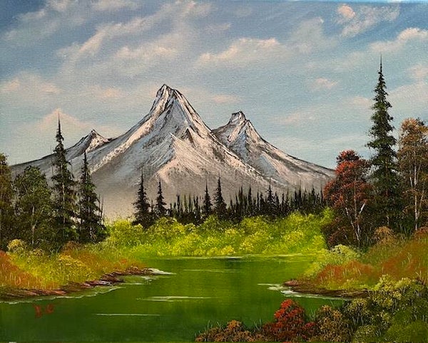 Bright Autumn Day 16x20" Canvas