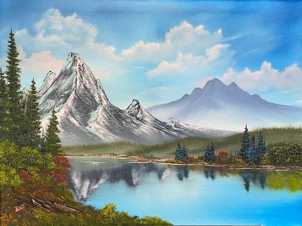 Alpine Reflections 18x24" Canvas