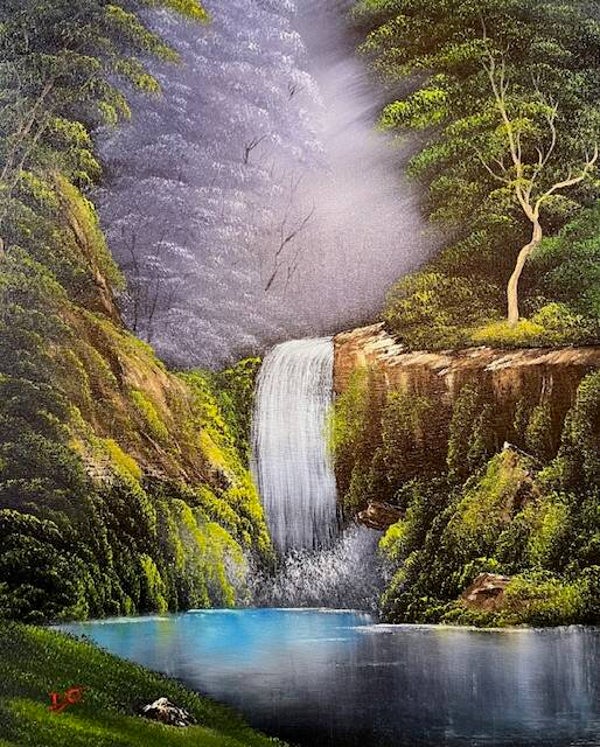 Fantasy Falls 16x20" Canvas