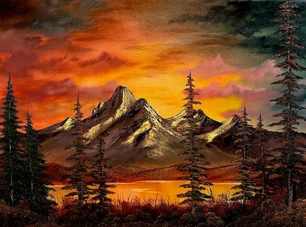 Sunset Serenity 18x24" Canvas